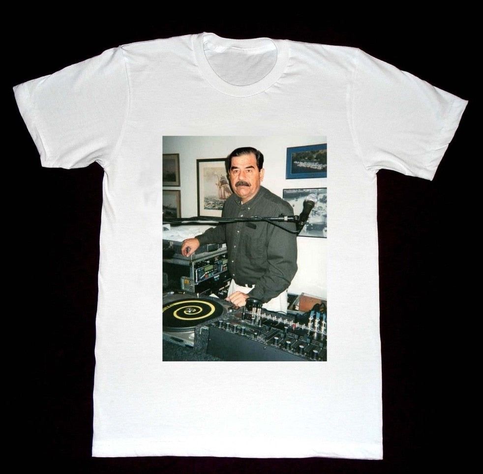 Men's Saddam Hussein DJ T-Shirt