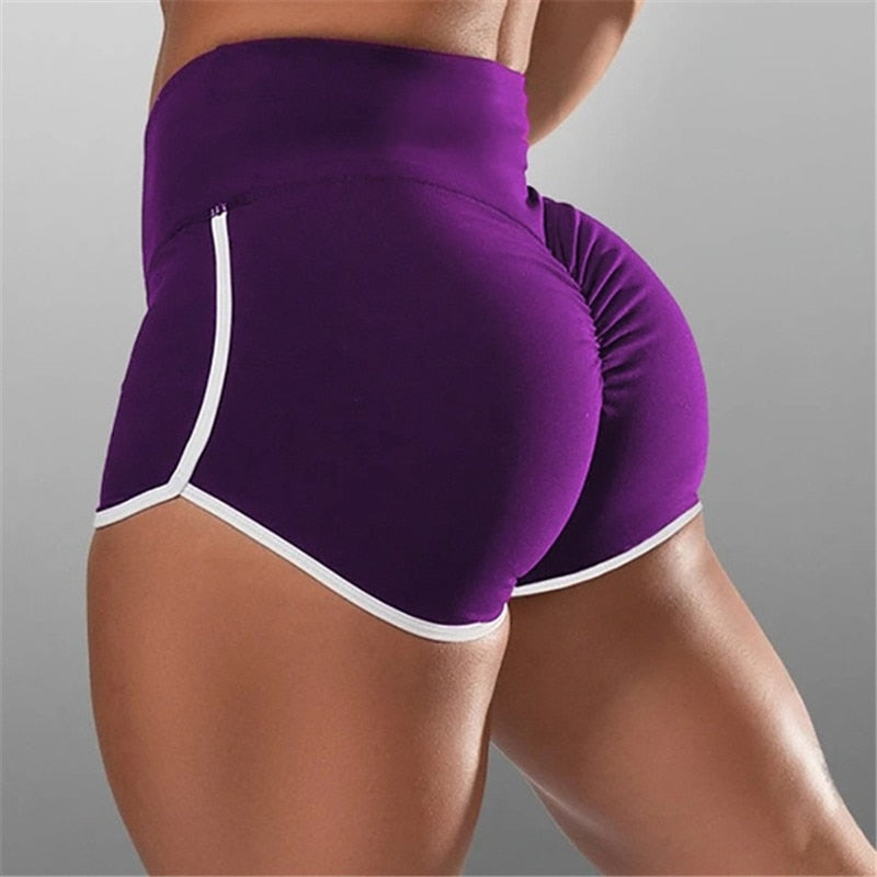 Women's High Waist Gym/Exercise Shorts