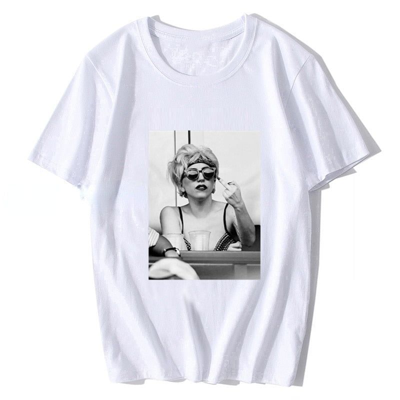 Lady Gaga Middle Finger Paparazzi T-Shirt