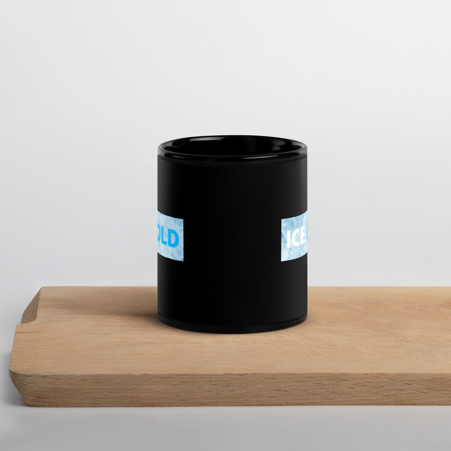 ICE COLD Black Mug