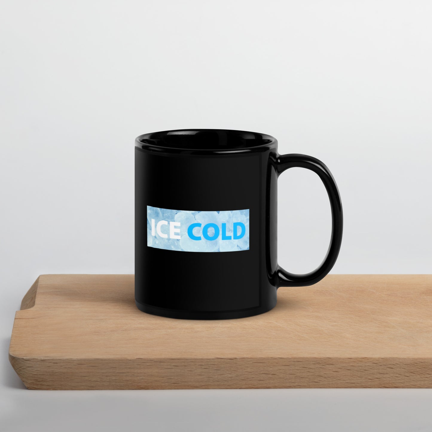 ICE COLD Black Mug
