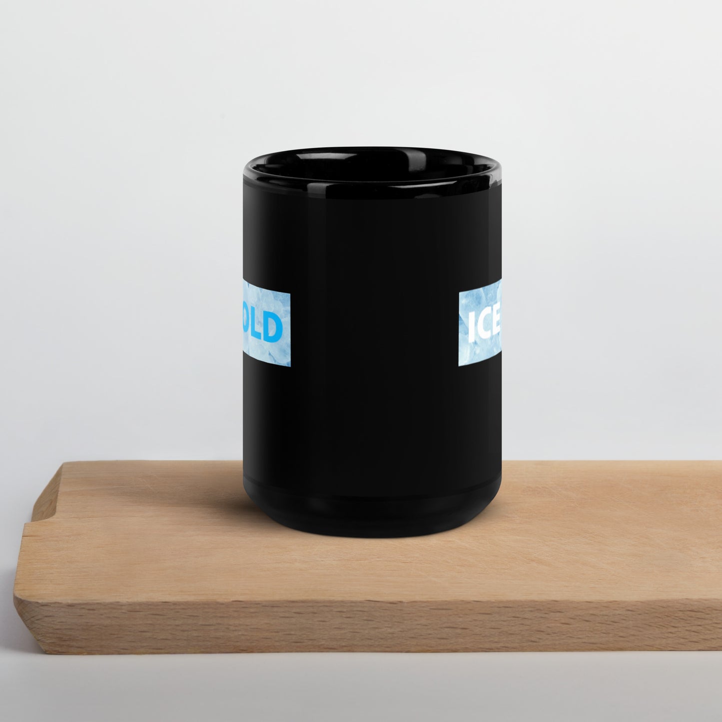 ICE COLD Black Mug