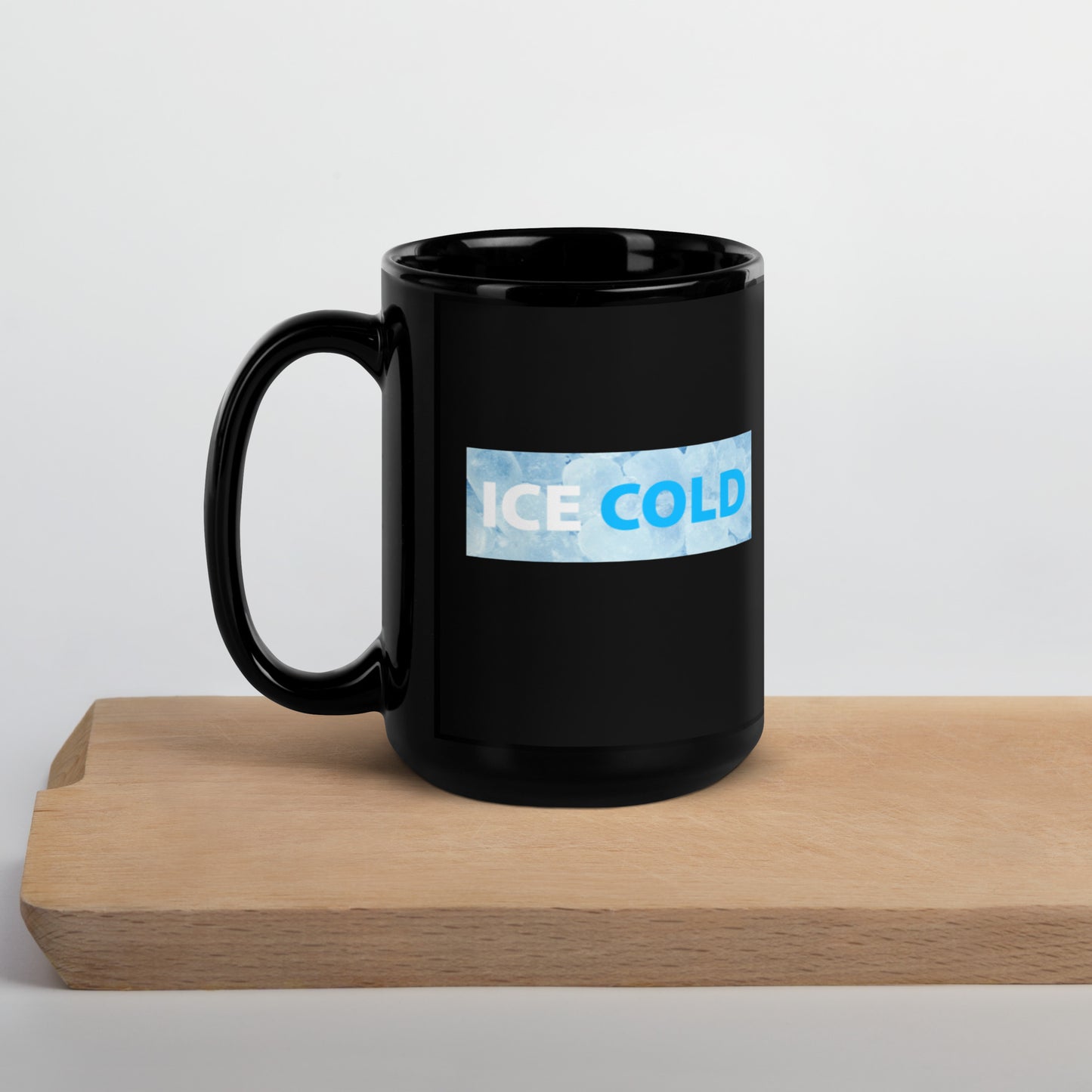 ICE COLD Black Mug