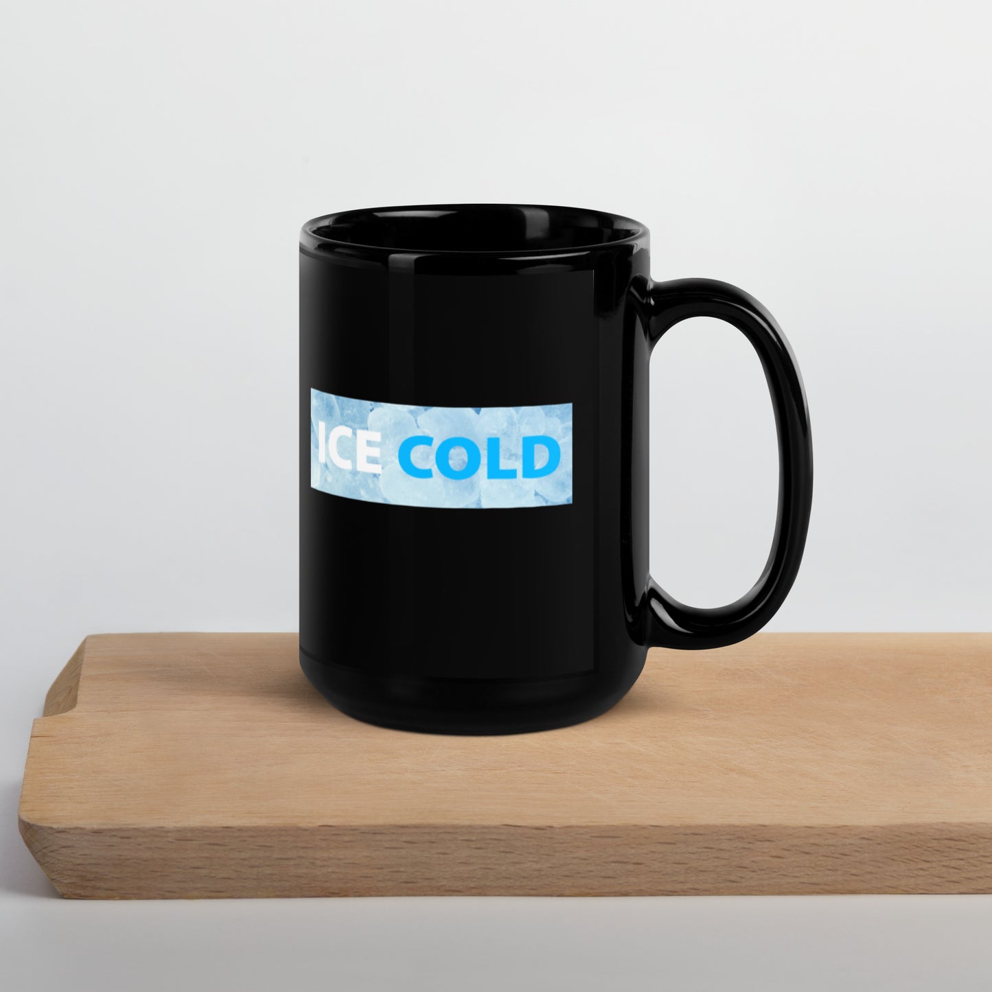 ICE COLD Black Mug