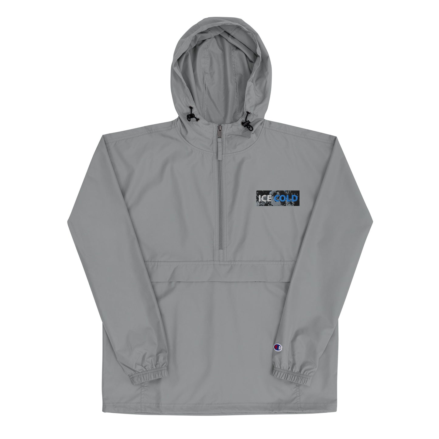 ICE COLD Embroidered Champion Packable Jacket