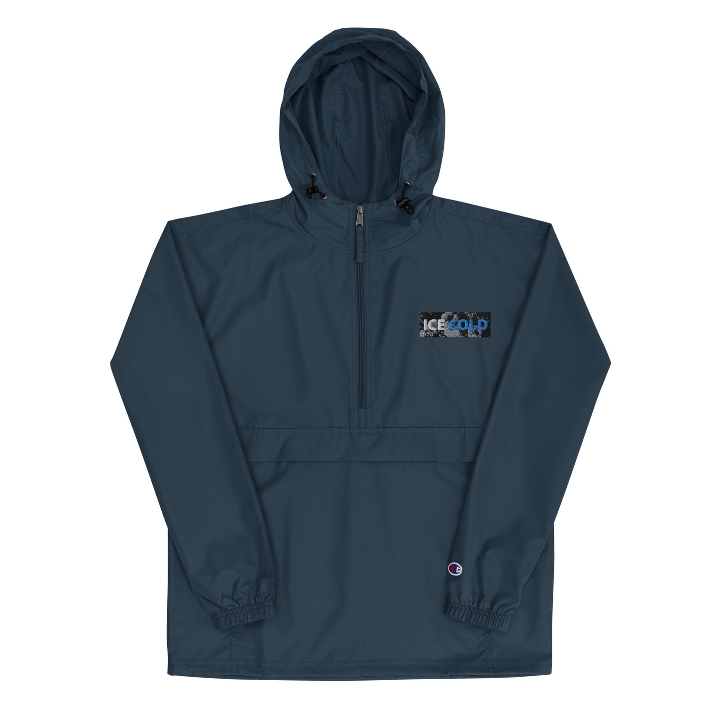 ICE COLD Embroidered Champion Packable Jacket
