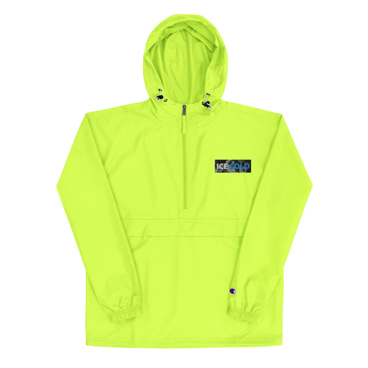 ICE COLD Embroidered Champion Packable Jacket