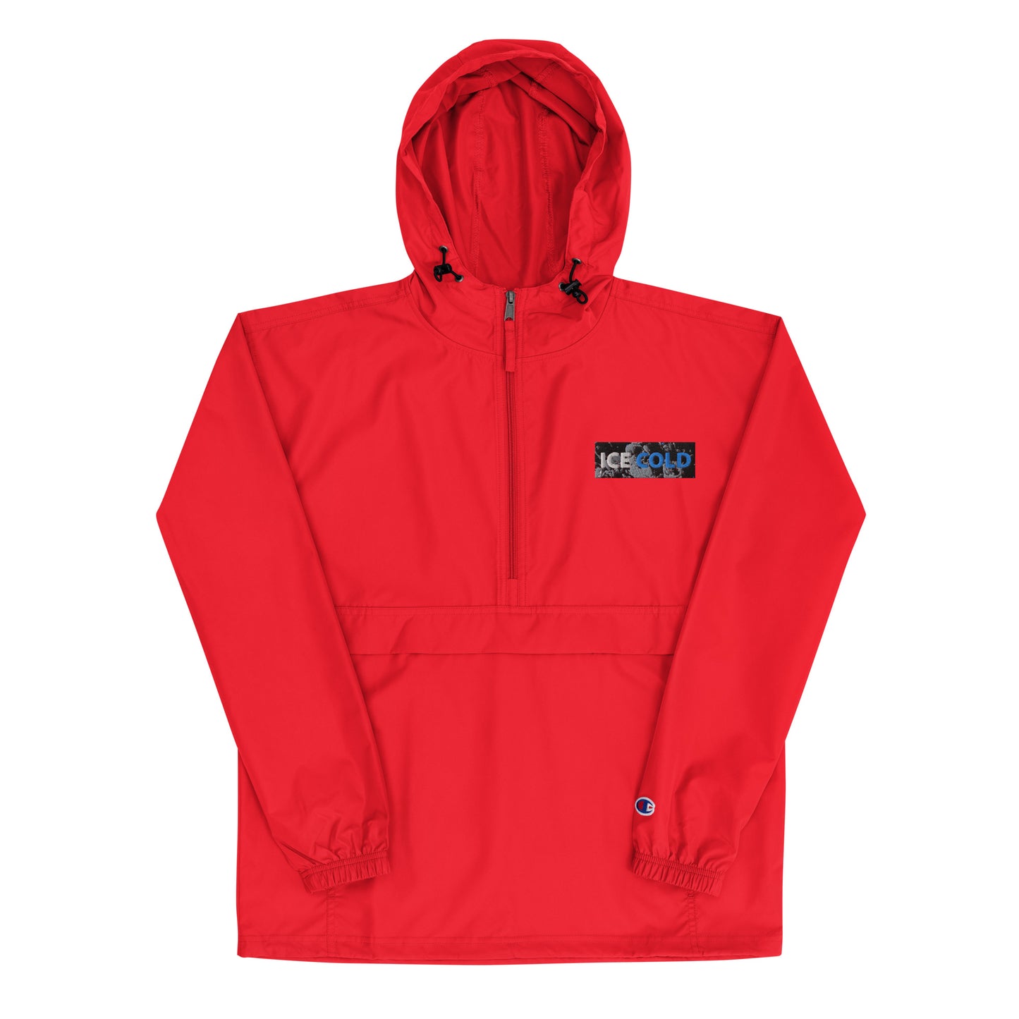ICE COLD Embroidered Champion Packable Jacket