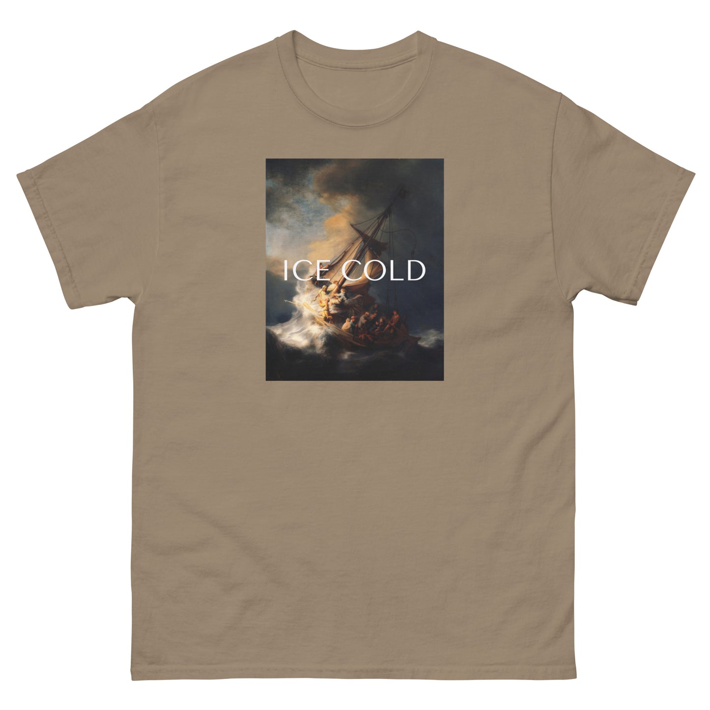 Men's ICE COLD Storm on the Sea T-shirt