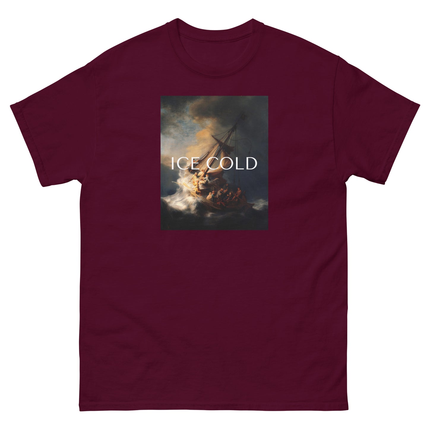 Men's ICE COLD Storm on the Sea T-shirt