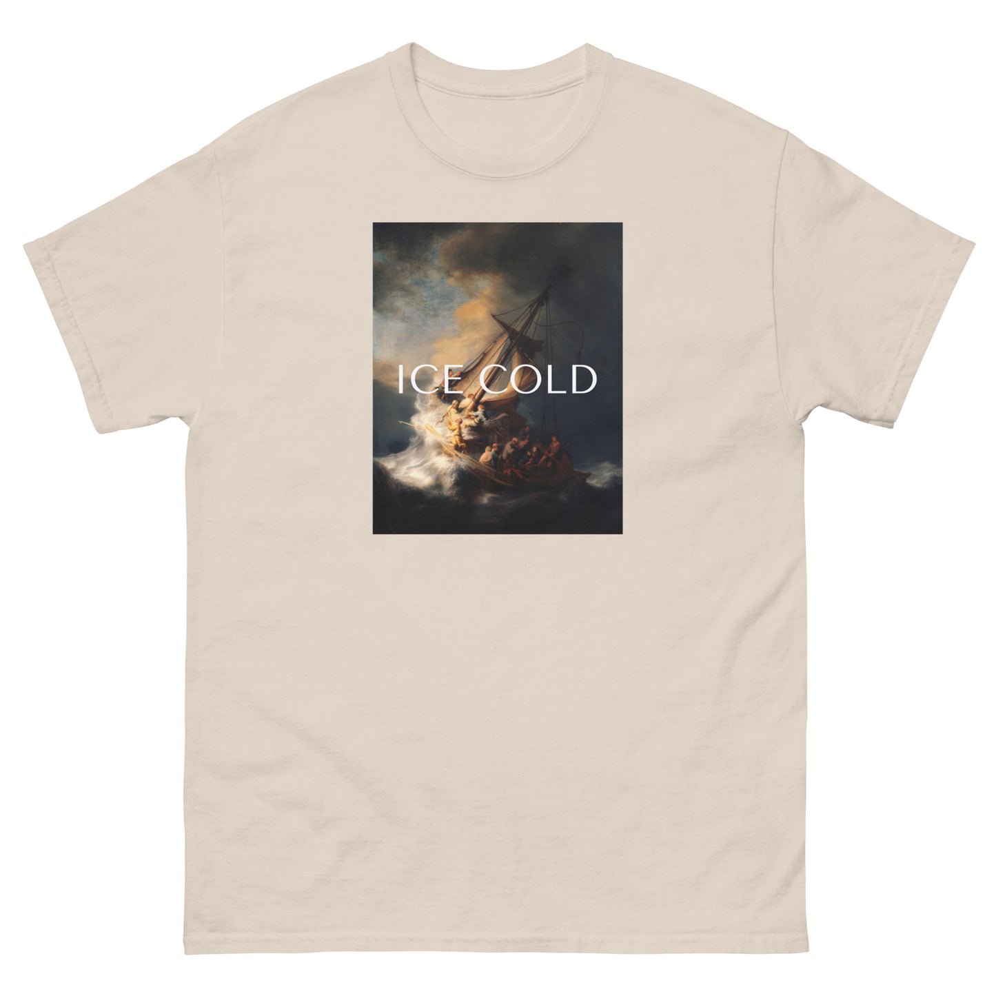 Men's ICE COLD Storm on the Sea T-shirt