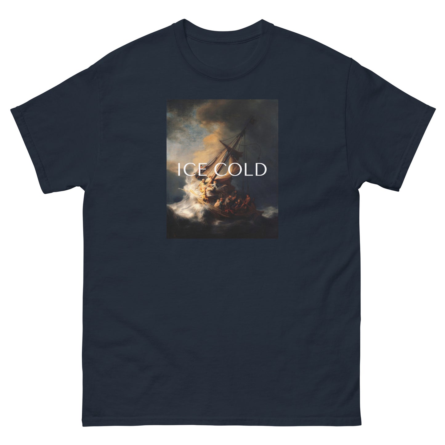 Men's ICE COLD Storm on the Sea T-shirt