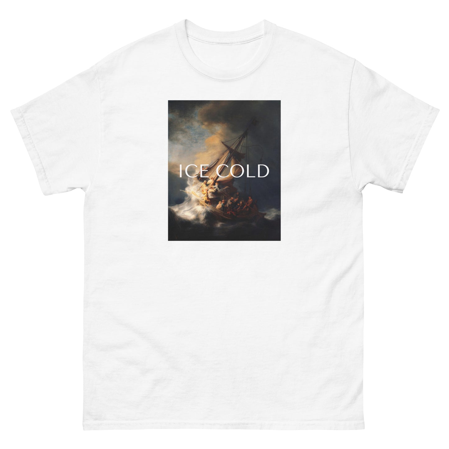 Men's ICE COLD Storm on the Sea T-shirt