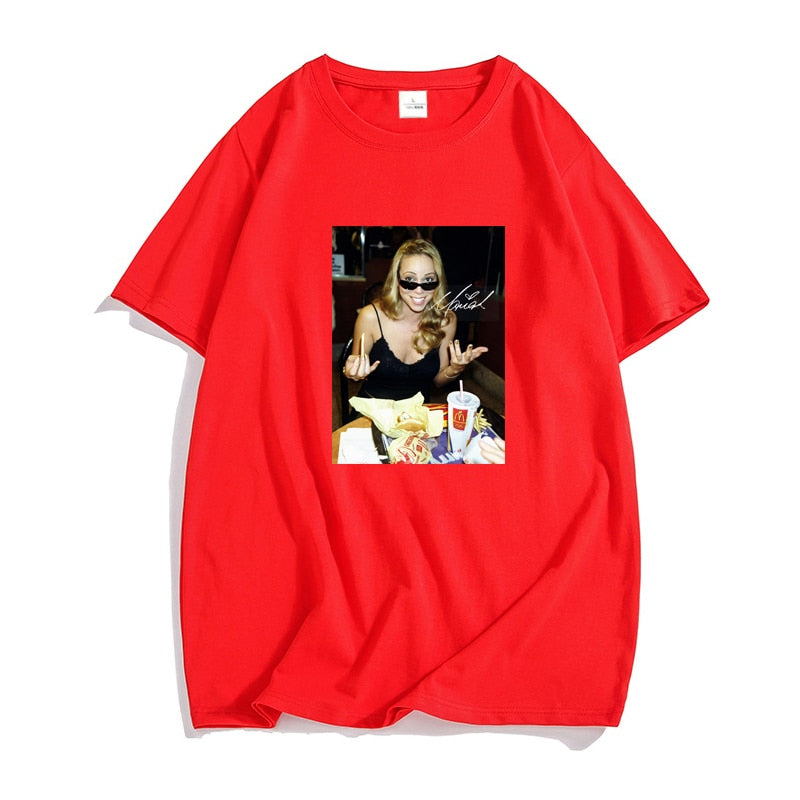 Men's/Women's Mariah Carey Short Sleeve T-shirt