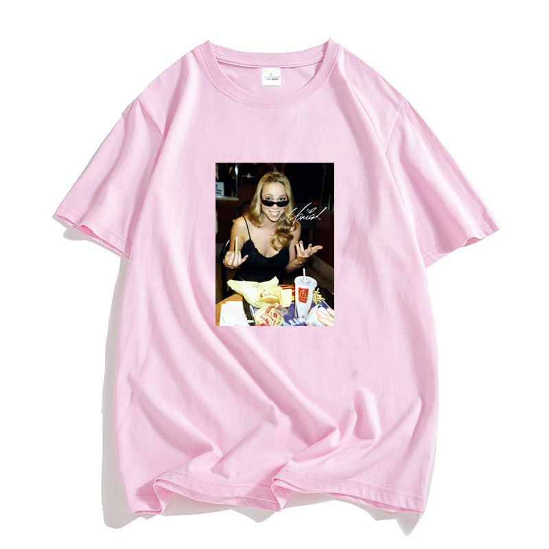 Men's/Women's Mariah Carey Short Sleeve T-shirt