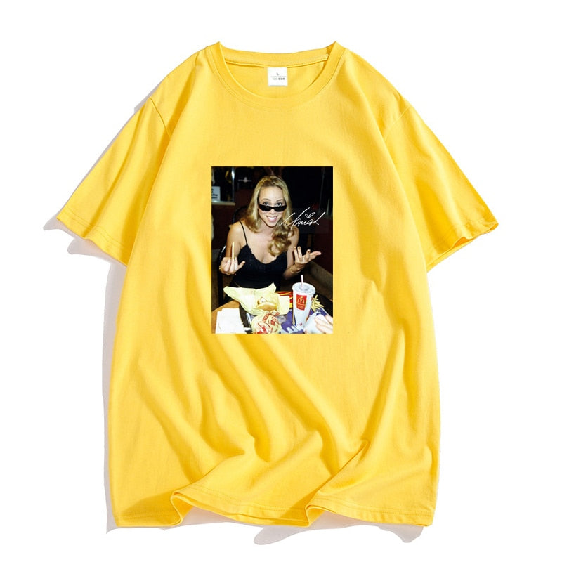 Men's/Women's Mariah Carey Short Sleeve T-shirt