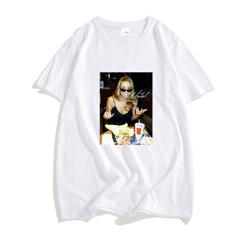 Men's/Women's Mariah Carey Short Sleeve T-shirt