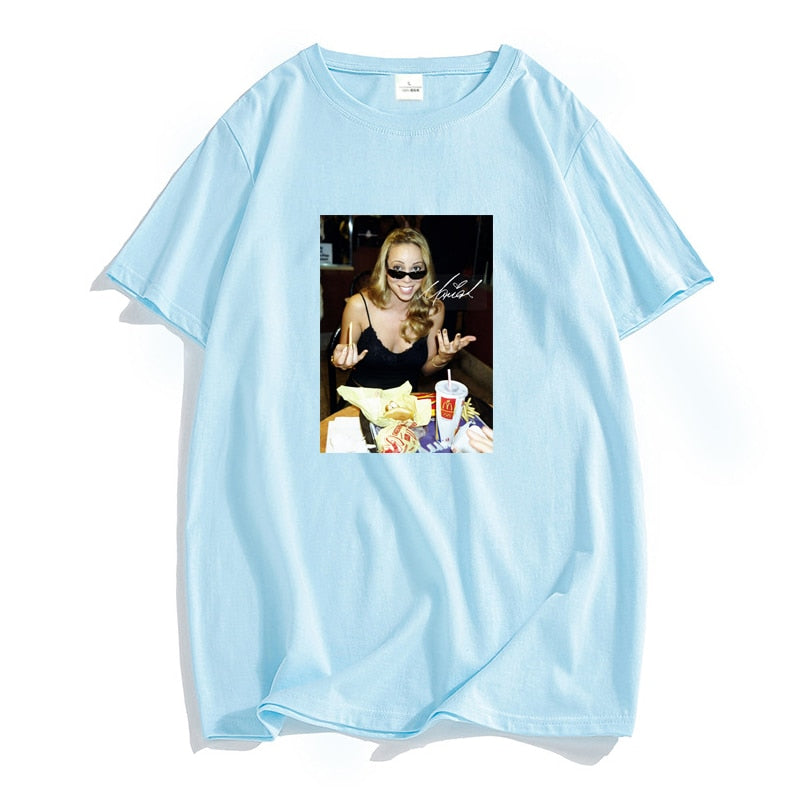 Men's/Women's Mariah Carey Short Sleeve T-shirt