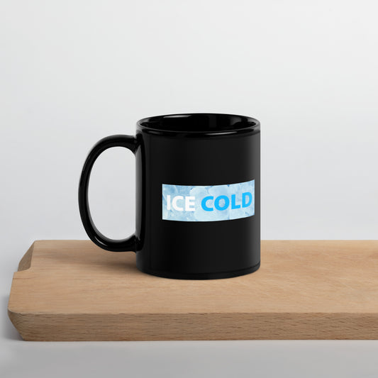ICE COLD Black Mug