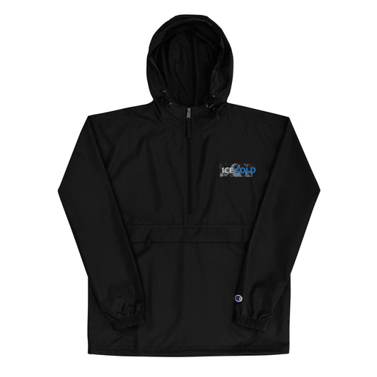 ICE COLD Embroidered Champion Packable Jacket